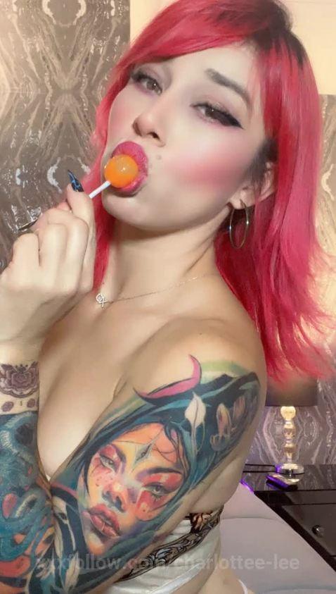 Quieres Chupar de moi bombom ?🍭🍭🍭 Protagonizado por charlottee-lee