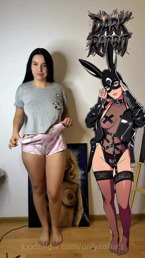 A cat girl or a BDSM mistress? Protagonizado por onlysofiart