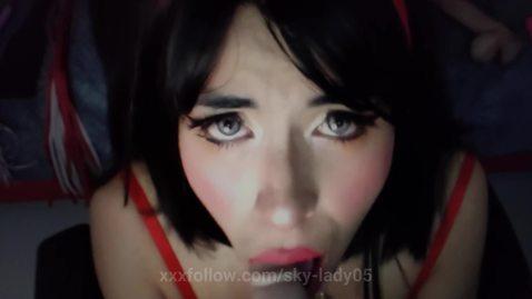 pov blowjob Protagonizado por sky-lady05