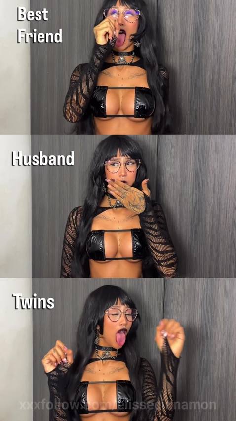 more videos naked in my bio 🖤🕷️ Protagonizado por elissecinnamon