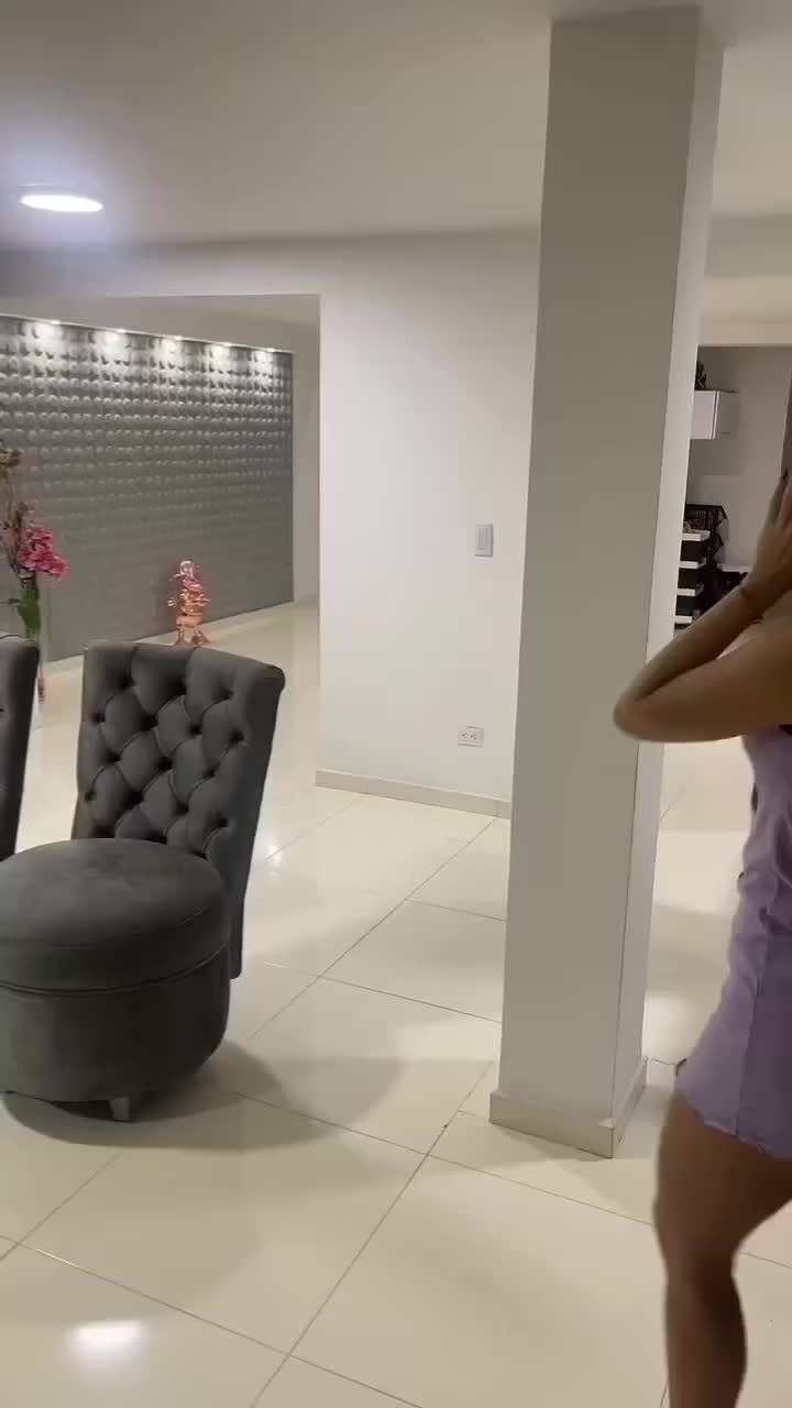 Loirinha deliciosa do instagram dançando de babydoll