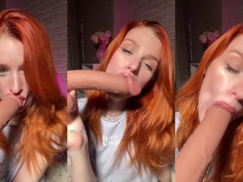 Julietbby Sextoy in the mouth and Redhead Porn 6 | Tik.Porn